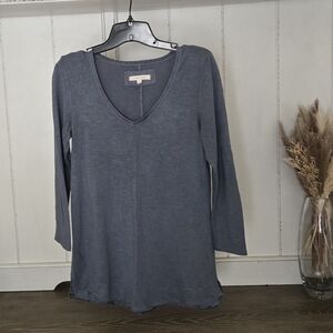 Anthropologie Pure +Good V-neck Top